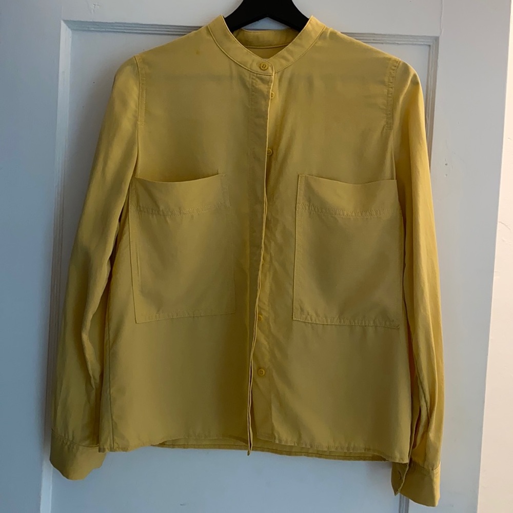 COS yellow shirt . Never worn